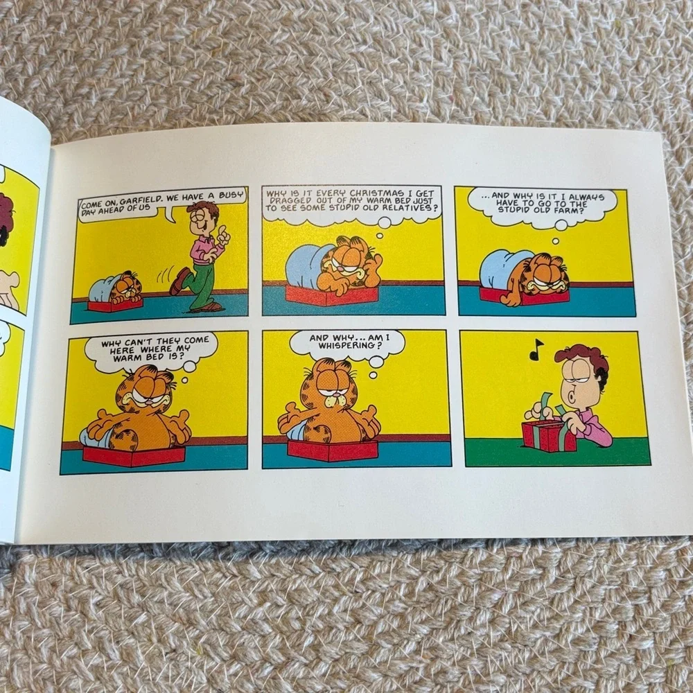Vintage A Garfield Christmas Special Book Club Edition 1987 Good‎ Condition
